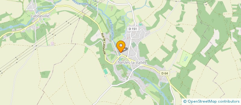 localisation de l'entreprise LLS  NESLES-LA-VALLEE