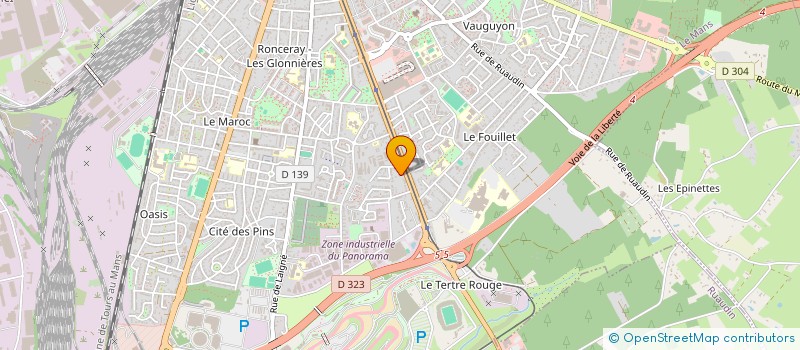 localisation de l'entreprise LLSJ  LE MANS