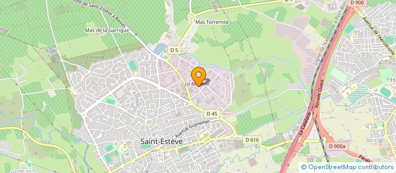 localisation de l'entreprise LLSRS  SAINT-ESTEVE