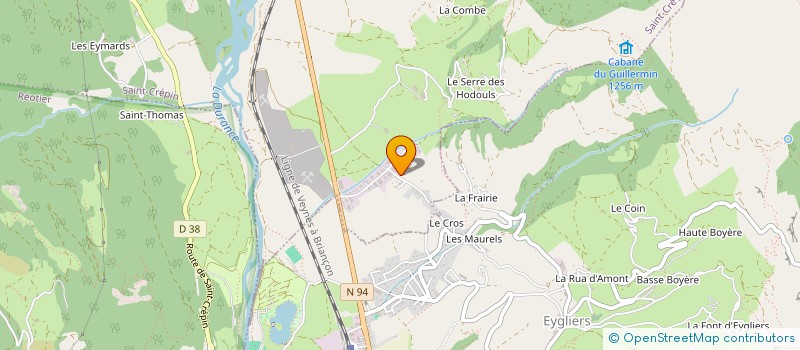 localisation de l'entreprise LLT à SAINT-CREPIN