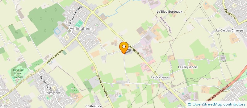 localisation de l'entreprise LLTD  VERLINGHEM