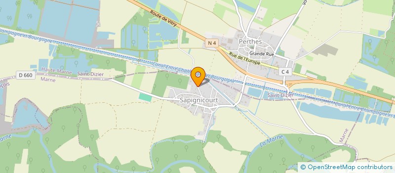 localisation de l'entreprise LLTEAM81 à SAPIGNICOURT