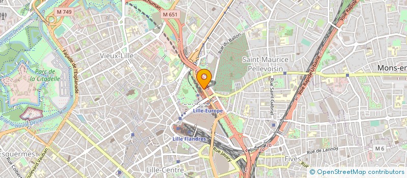 localisation de l'entreprise LLTECH MANAGEMENT à LILLE