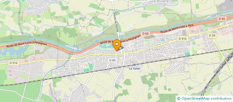 localisation de l'entreprise LLUM  LE SOLER