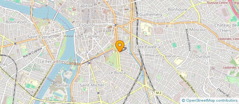 localisation de l'entreprise LLV  TOULOUSE