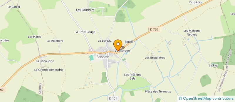 localisation de l'entreprise LM 03  SAINT-BRANCHS