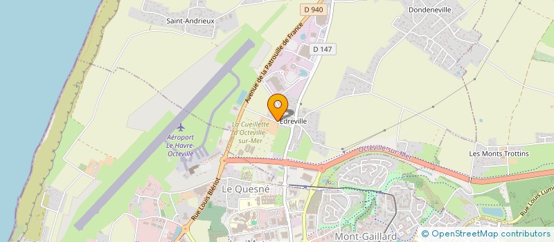 localisation de l'entreprise LM 2M RICHELIEU  OCTEVILLE-SUR-MER