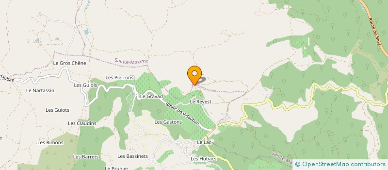 localisation de l'entreprise LM à SAINTE-MAXIME