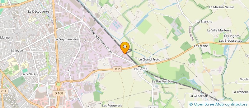 localisation de l'entreprise LM  SAINT-MALO