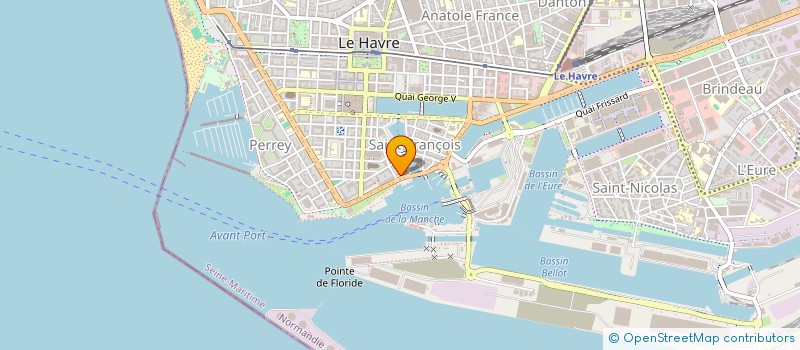 localisation de l'entreprise LM à LE HAVRE