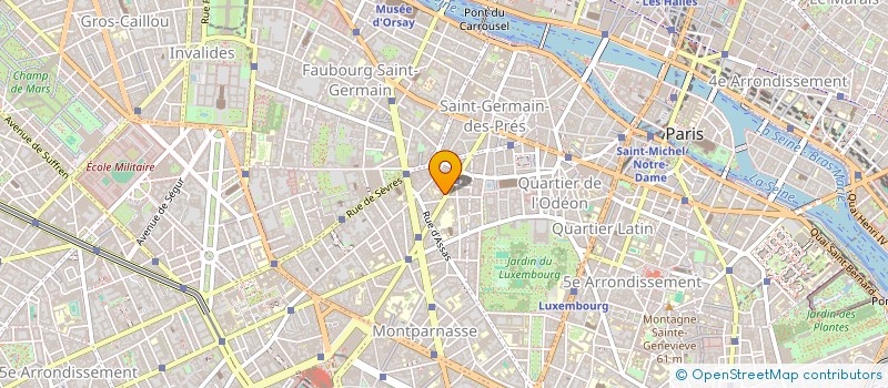 localisation de l'entreprise LM à PARIS