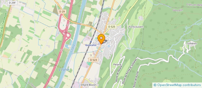 localisation de l'entreprise LM à GONCELIN