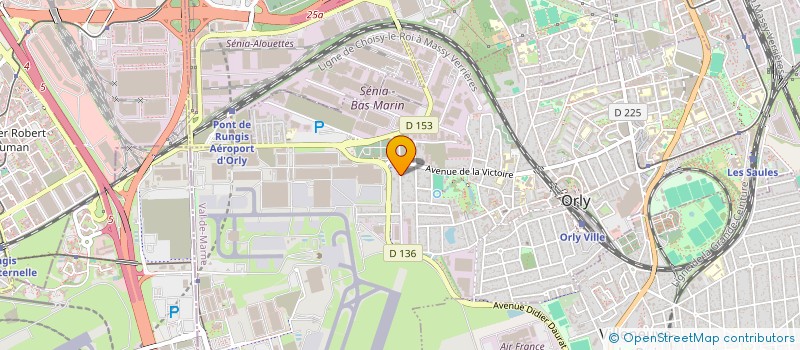 localisation de l'entreprise LM  ORLY