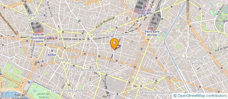 localisation de l'entreprise LM  PARIS