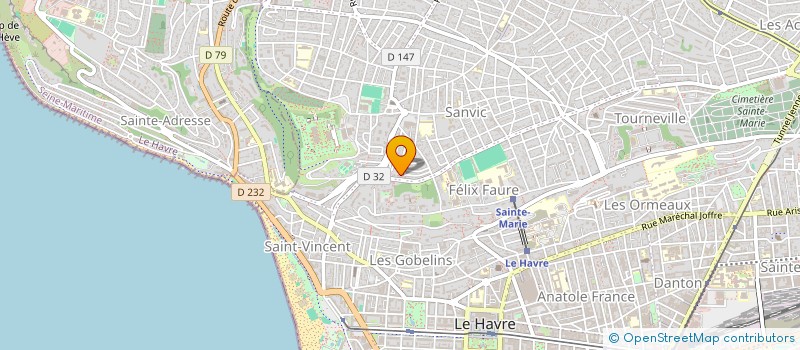 localisation de l'entreprise LM à LE HAVRE