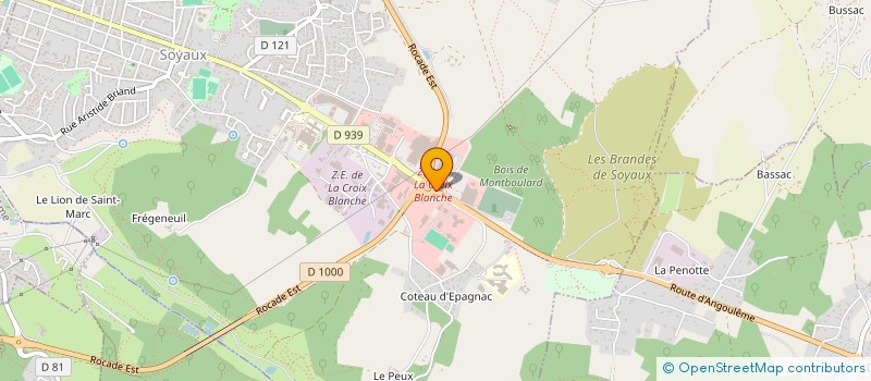 localisation de l'entreprise LM à SOYAUX