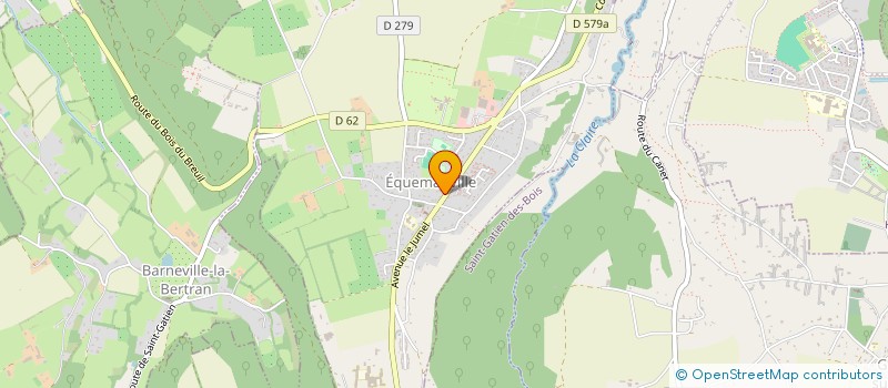 localisation de l'entreprise LM à EQUEMAUVILLE