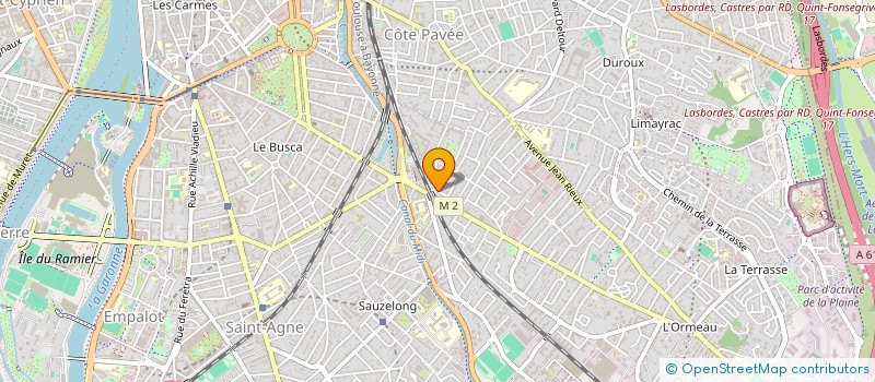 localisation de l'entreprise LM à TOULOUSE