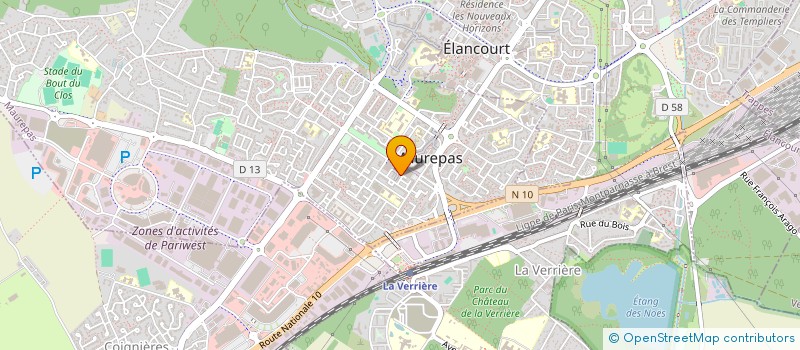 localisation de l'entreprise LM  VILLENEUVE-LOUBET