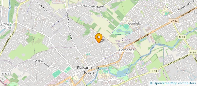 localisation de l'entreprise LM APPART  PLAISANCE-DU-TOUCH