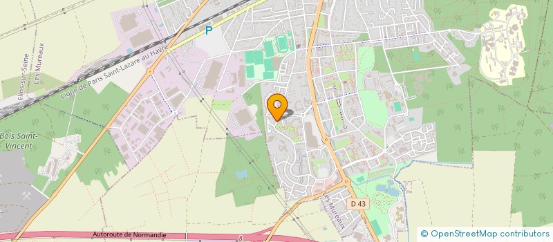 localisation de l'entreprise LM ASSIST&EVENTS à LES MUREAUX