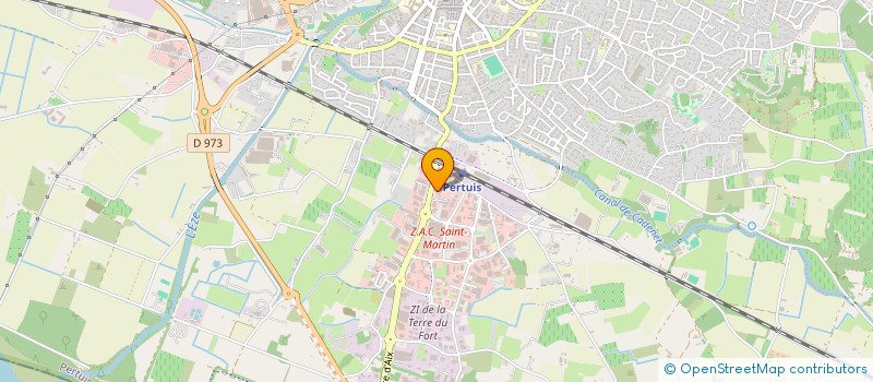 localisation de l'entreprise LM AUDIOPTIS  PERTUIS