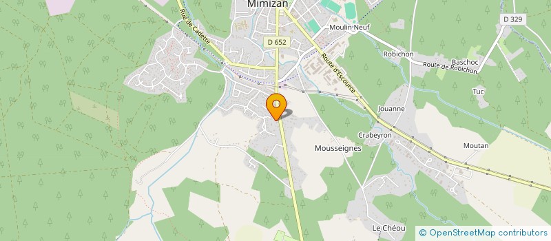 localisation de l'entreprise LM AUTO  SAINT-PAUL-EN-BORN