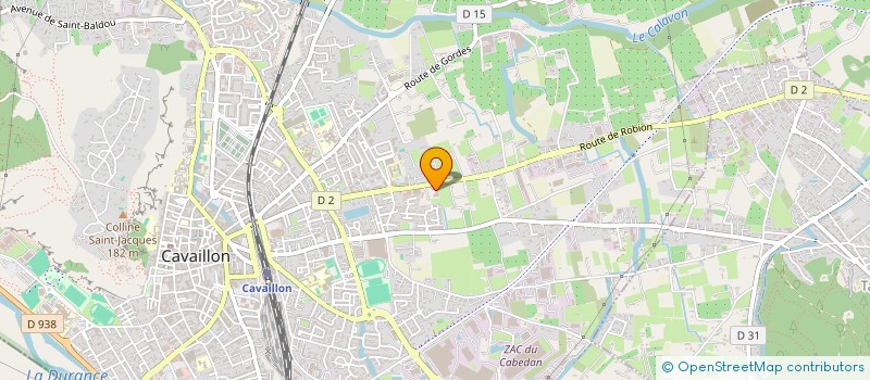 localisation de l'entreprise LM AUTOMATISMES à CAVAILLON