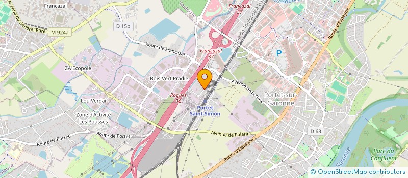 localisation de l'entreprise LM AVENIR  PORTET-SUR-GARONNE