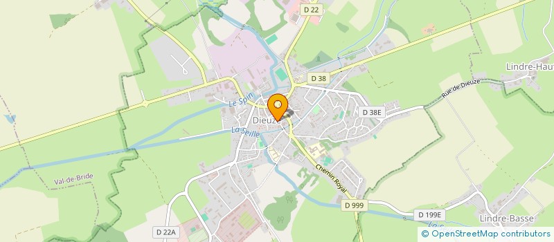 localisation de l'entreprise LM BARBERS à DIEUZE