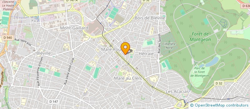 localisation de l'entreprise LM BATIMENTS à LE HAVRE