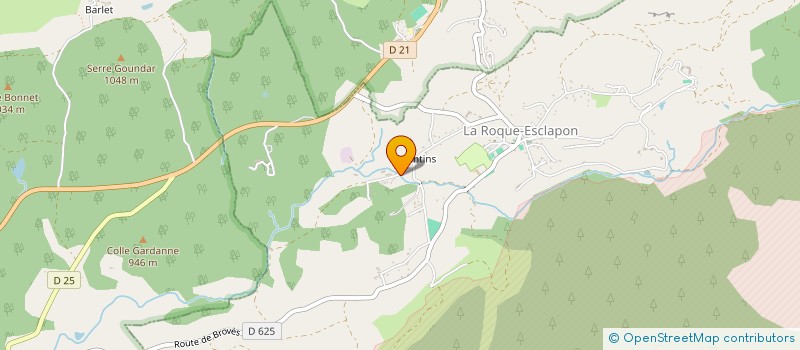 localisation de l'entreprise LM BELISAIRE  LA ROQUE-ESCLAPON