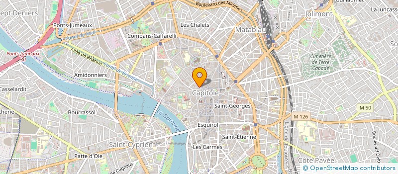 localisation de l'entreprise LM BOOK à TOULOUSE