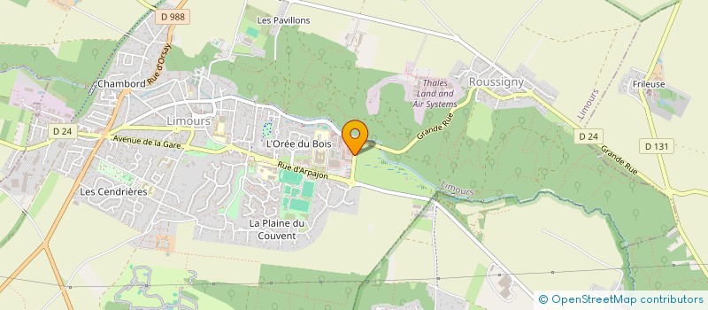 localisation de l'entreprise LM BRICO à LIMOURS