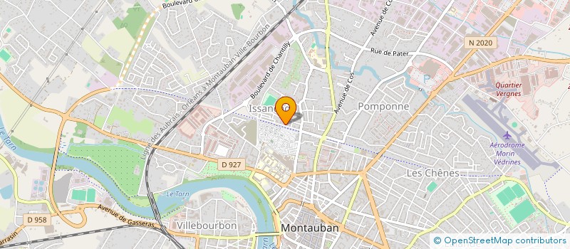 localisation de l'entreprise LM CAPITAL  MONTAUBAN