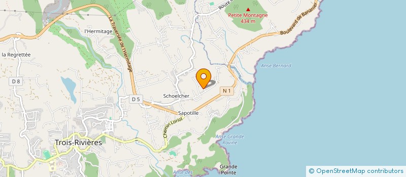 localisation de l'entreprise LM CHARPENTES ET BUNGALOWS  TROIS-RIVIERES