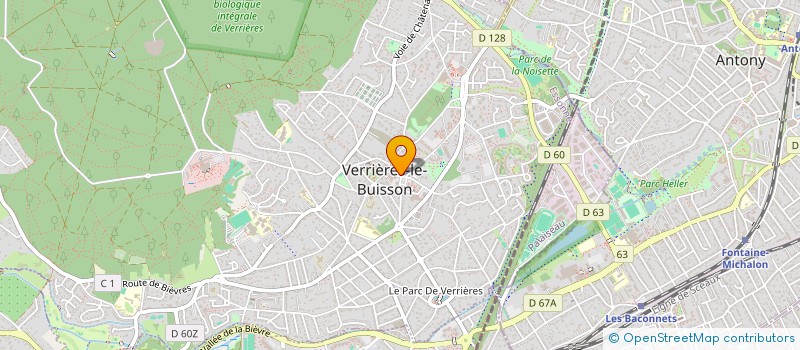 localisation de l'entreprise LM CLAMART à VERRIERES-LE-BUISSON
