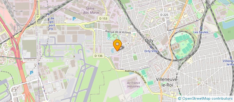 localisation de l'entreprise LM CLICHY INVEST  ORLY