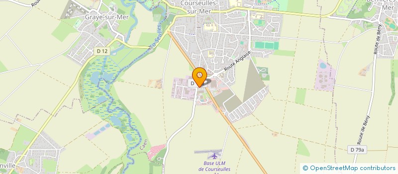 localisation de l'entreprise LM COIFFER à COURSEULLES-SUR-MER