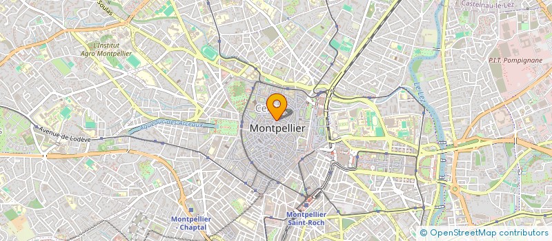 localisation de l'entreprise LM COIFFURE à MONTPELLIER