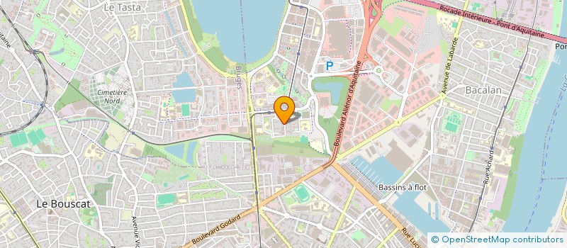 localisation de l'entreprise LM COMMUNICATION  BORDEAUX