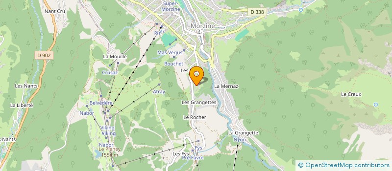 localisation de l'entreprise LM CONSEIL à MORZINE