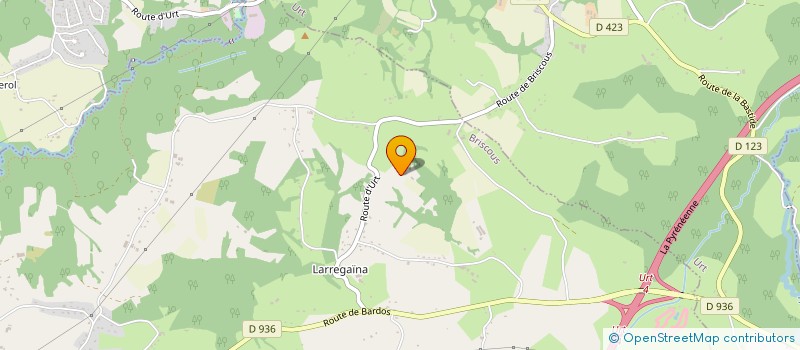 localisation de l'entreprise LM CONSEILS à BRISCOUS