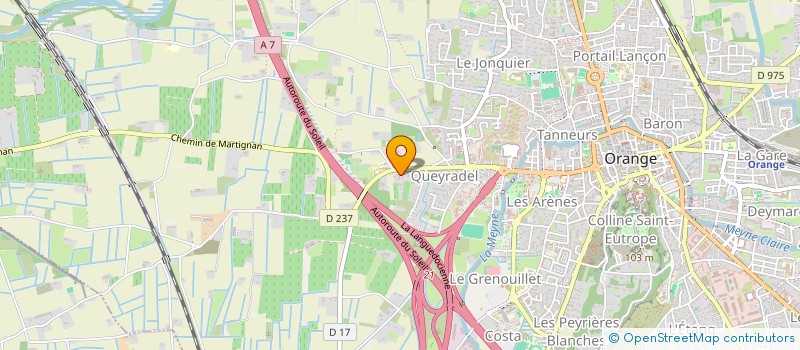 localisation de l'entreprise LM CONSEILS  ORANGE