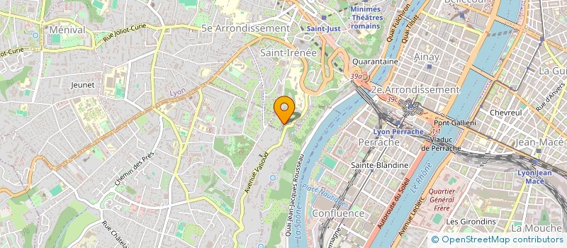 localisation de l'entreprise LM CONSULTING à LYON