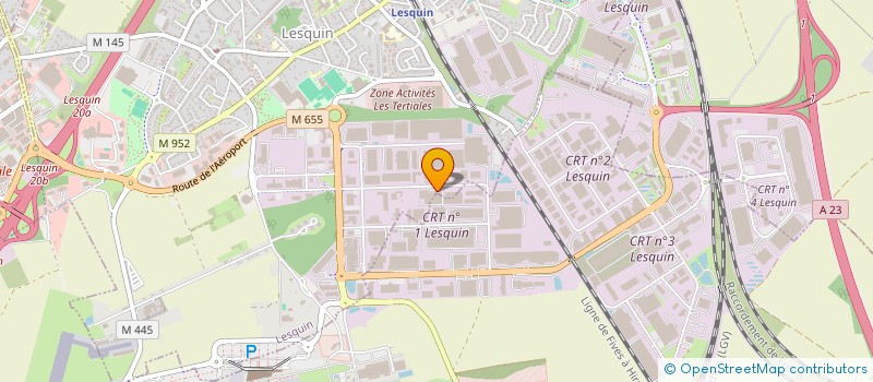 localisation de l'entreprise LM CONSULTING à LESQUIN