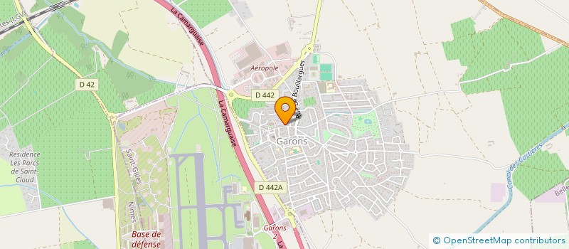 localisation de l'entreprise LM CONSULTING  GARONS