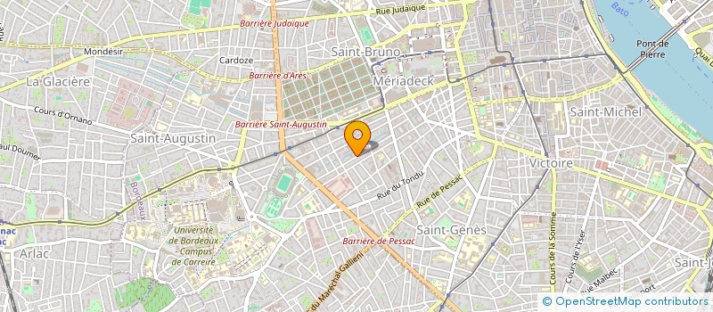localisation de l'entreprise LM COORDINATION  BORDEAUX