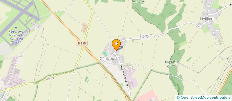 localisation de l'entreprise LM COURTAGE & PATRIMOINE  GENICOURT