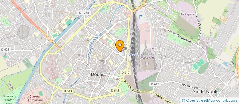 localisation de l'entreprise LM COURTAGE'UP à SAINT-DENIS